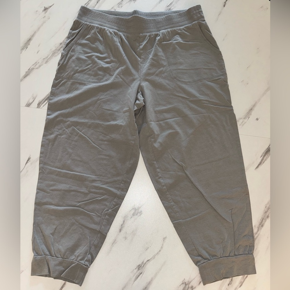 AnyBody Gray Jogger Pants M